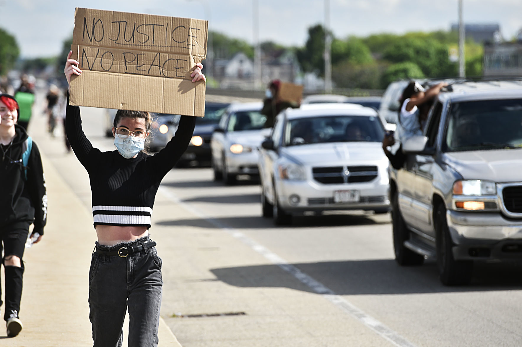 NO JUSTICE NO PEACE